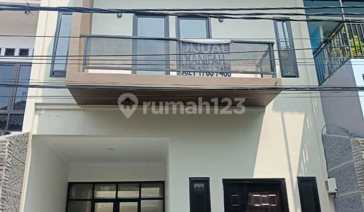 Rumah Sewa 2Lt,3+1BR, Siap Huni, ROW 2mbl, Pulo Asem,JakTim(hn.R) 1