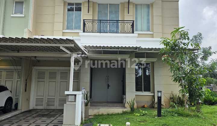 Jual Cepat Rumah Summarecon Serpong Cluster Maxwell Hadap Timur Jalan Utama Lebar