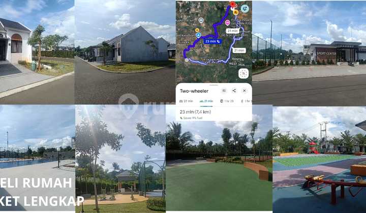 Dijual Rumah 1 Lantai Siap Huni di Amara Village Dekat Stasiun 1