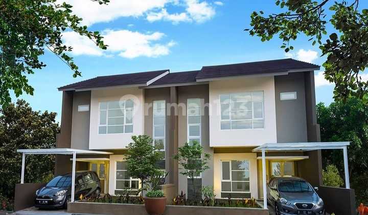 Rumah Baru 2 Lantai di Cluster Cipamokolan Bandung Siap Huni Hanya 20 Un 1