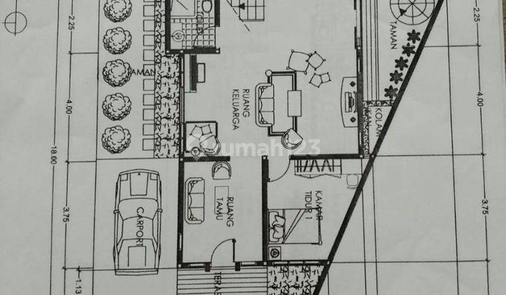 Dijual Rumah bagus 2lt kompleks MekarWangi ( mekar molek ) 2