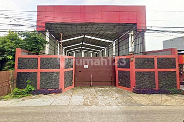 Depok - Gudang Bagus dan Cantik Sangat Strategi. SHM LT 588 M2. Dijl Raya Tapos. Depok. Jawa Barat