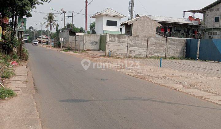 Dijual Lahan Darat Strategis di Pinggir Jalan Utama Pangkalan 2 Bantar Gebang Bekasi 2