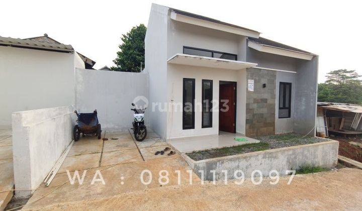 Rumah Baru Townhouse 2 Kamar 7 Menit Ke Stasiun Bojong Gede Bogor 1