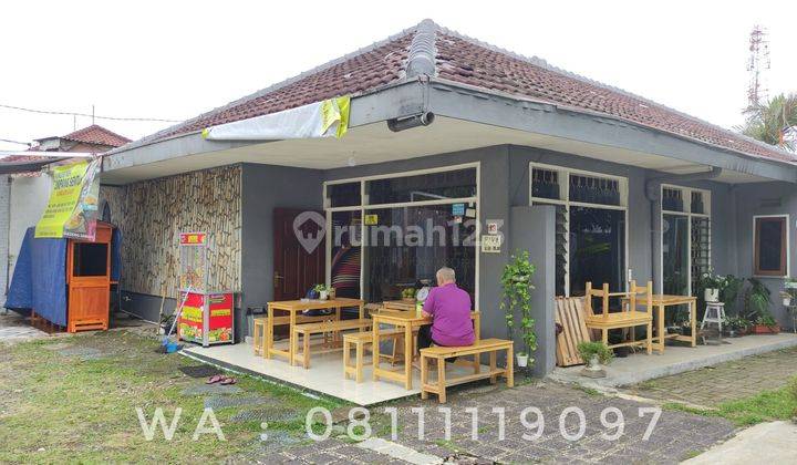 Jual Rumah + Kafe Sebelah Hotel Salak 100 Meter Dari Istana Bogor