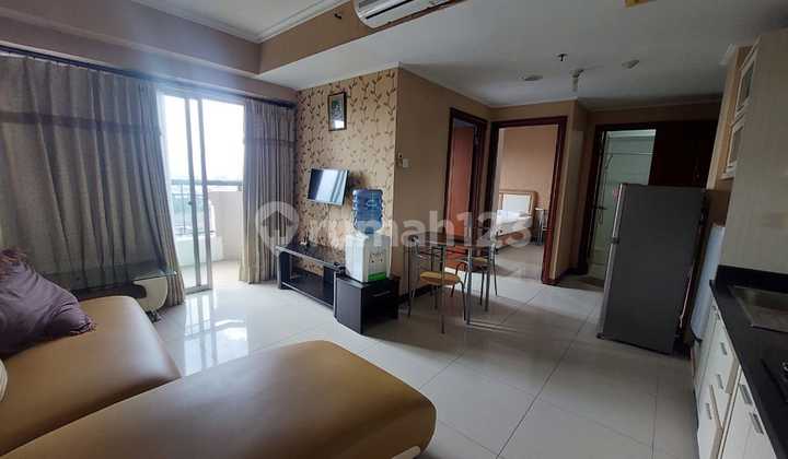 Termurah Waterplace Pakuwon Indah, 2BR, Full Furnish, Luas 56m2. Termurah Waterplace Pakuwon Indah, 2BR, Full Furnish, Luas 56m2.