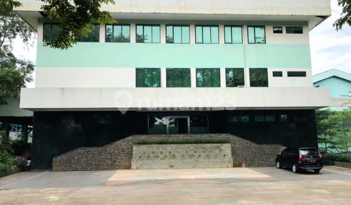Gedung dan Lahan Pabrik Ciracas Raya Jakarta Timur 18815m2 SHM