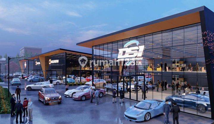 Showroom Distrik Otomotif Pik 2 8x11m2 Siap Pakai Bagus Terbatas 1