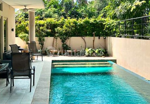 Widya Chandra House SCBD 400m² 3 Floors Plus Basement Rare Find