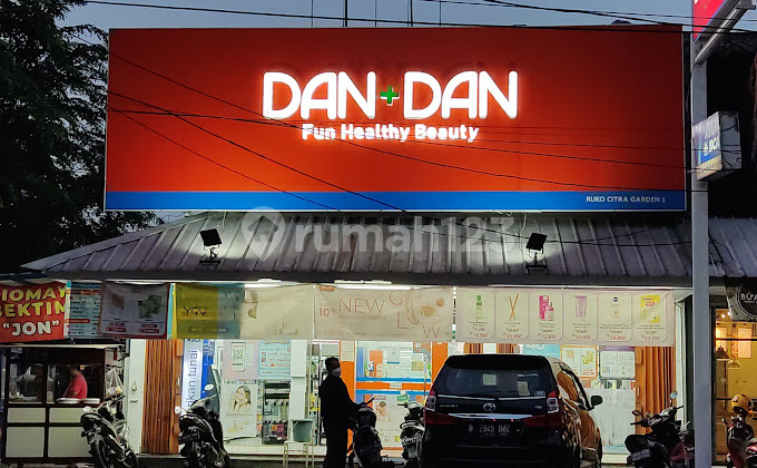Ruko Dandan Citra 1 325m2 2 Lantai SHM Full Bangunan Hoek Ramai