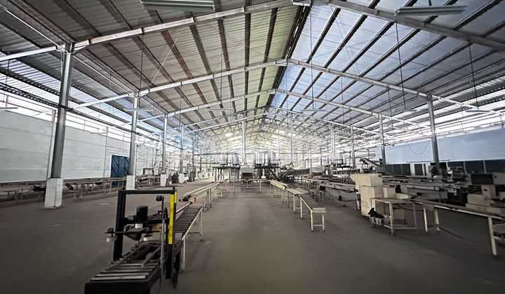 Pabrik Mie Instan Industri Jatake Tangerang 19965m2 SHM Langka