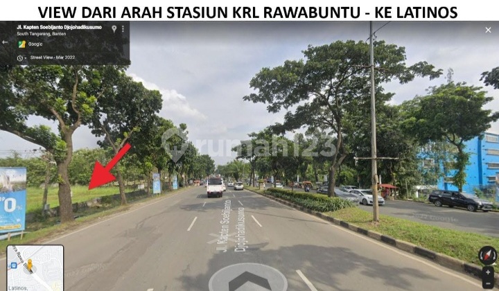 Strategic Plot for Sale in Front of Rawabuntu Station, BSD City