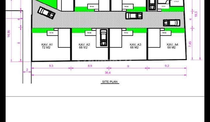 Tanah Kosong Siap Bangun Dipusat Kota Tangsel, Dekat Unpam 2