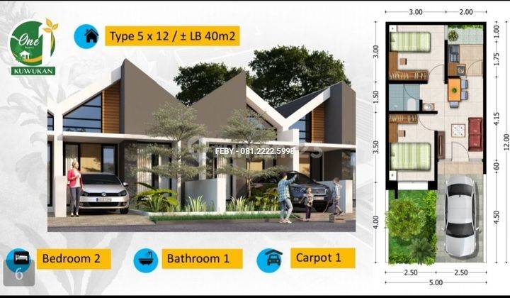 Rumah  Kuwukan Surabaya Barat dekat Lontar Citraland PTC SHM 1