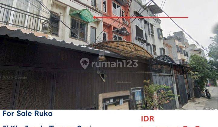 Dijual Ruko Lelang Di Kebon Jeruk Taman Sari Kota Jakbar 1