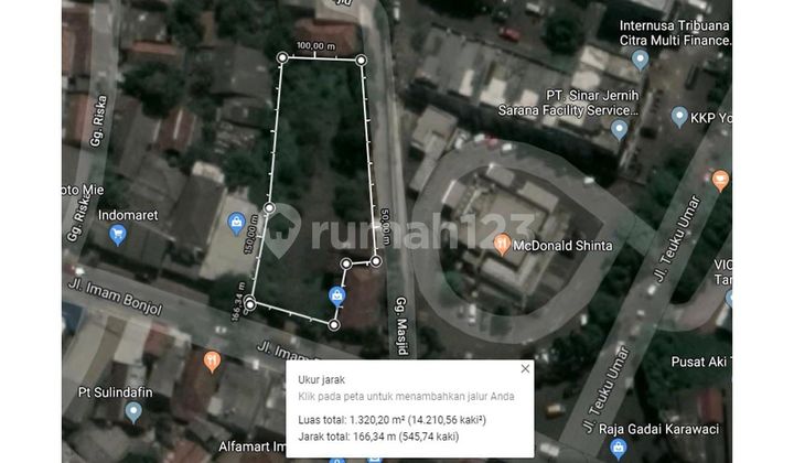 Dijual Tanah Di Imam Bonjol.karawaci.tgr Dijual Tanah Di Imam Bonjol.karawaci.tgr