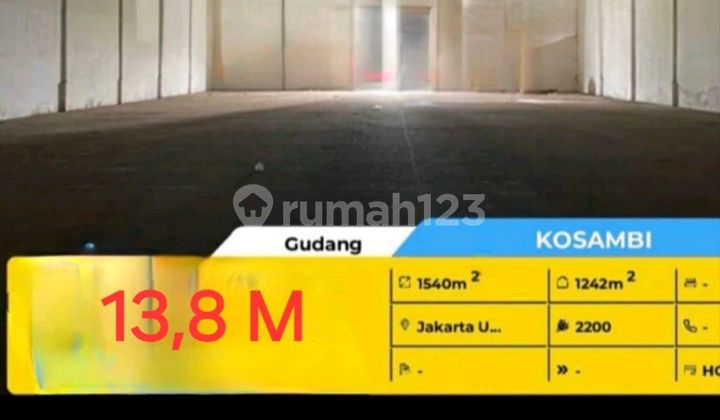 Warehouse For Sale in Central Kosambi Dadap Tangerang