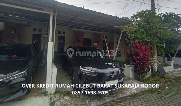 Take Over Rumah Cilebut Barat Bogor 83 JT dkt sta KA di Puri Kintamani 1