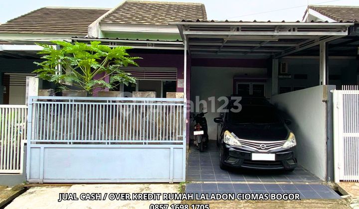 Rumah Nuansa Asri Laladon Ciomas Bogor Cash / Over KPR Sisa 8 Thn 1