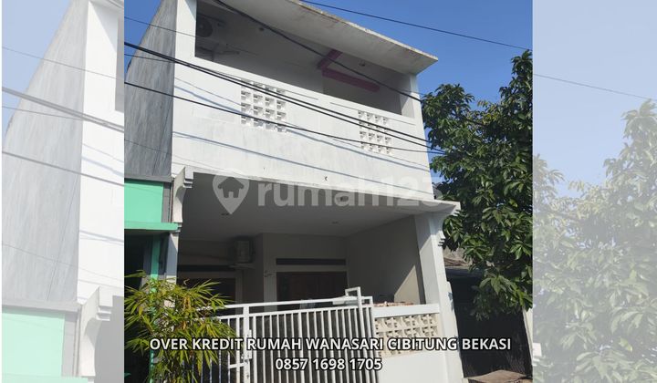 Jual Take Over Rumah 2 Lantai di Wanasari dkt Tol Cibitung Bekasi