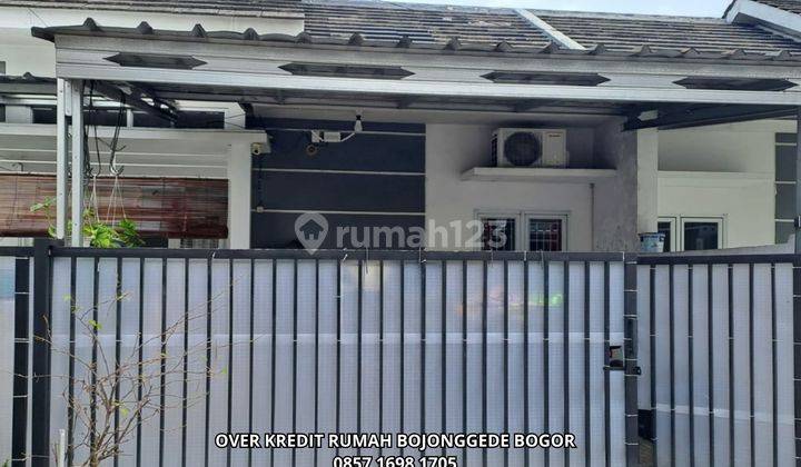 Take Over Rumah Bojonggede Bogor dkt sta KA 73 JT di Cimanggis Cluster  1