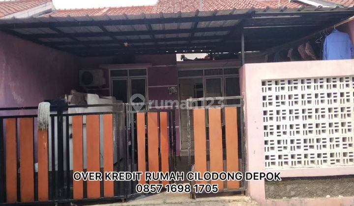 Take Over Rumah Cilodong Depok dkt sta KA 85 JT di Cluster Galaxy Depok Asri 1