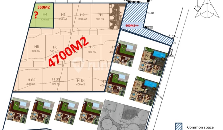 Land For Lease 32 Year At Location Pecatu Jimbaran Land Size 1.5 Ha / 15,000 Are