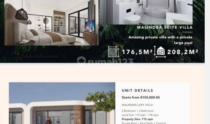 For sale Luxury Villa complex area in Kerobokan, Seminyak 2