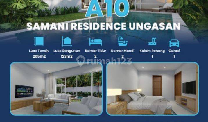 Dijual Samany Residance Ungasan Villa Full Furnised Minimalis View Laut Shm Baru Selatan 1