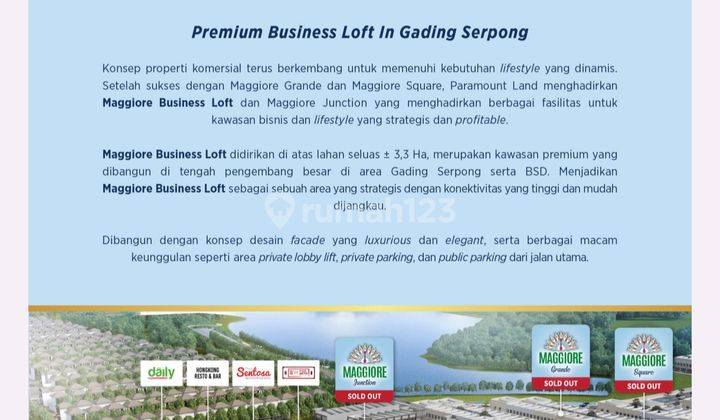 Magiore Business Loft 3 Lantai 2