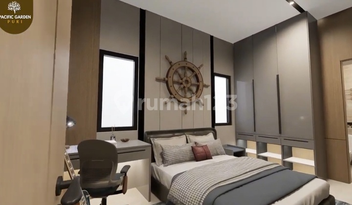 Rumah Baru Konsep Split Level di Pasific Garden Puri 2