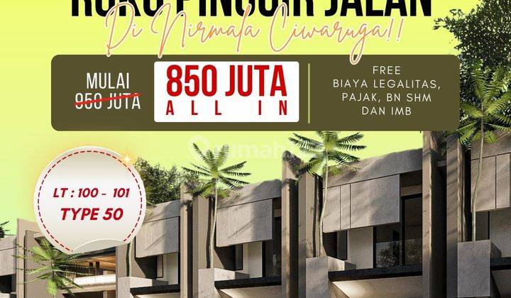 Shophouse Common.sale Near UPI, Bandung