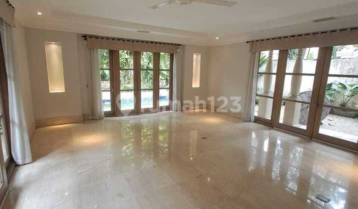 For Rent. Balinese Style Compound House in Kemang. 24-hour security 2