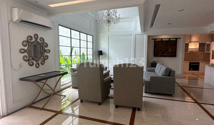 For Rent Luxury And Modern House In Pondok Indah Fully Furnish 4Br 2