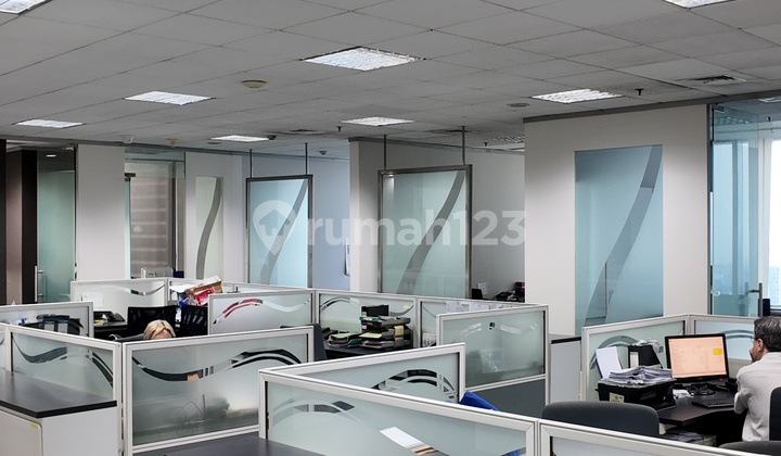 Dijual Off Ice Space Fully Furnished di Cyber 2 Rasuna Said Kuningan