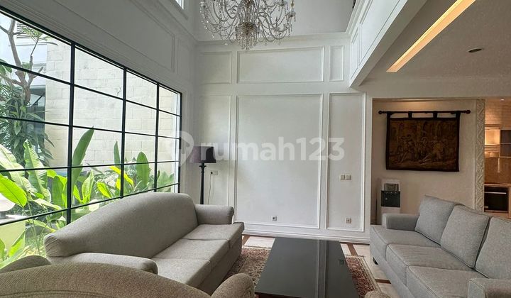 For Rent: Luxury and Modern House in Pondok Indah, Fully Furnished, 4 Bedrooms
