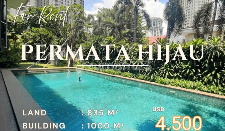 For Rent - Suitable for Expat Home: 5 Bedrooms with Backyard and Swimming Pool in Prestigious Permata Hijau For Rent - Suitable for Expat Home: 5 Bedrooms with Backyard and Swimming Pool in Prestigious Permata Hijau