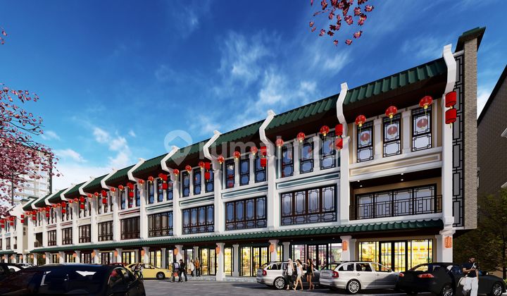 Ruko Konsep China Town yang Berlokasi Golden City