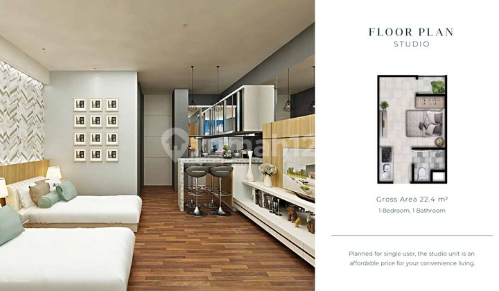 Dijual Apartement Di Batam Centre Type Studio Dijual Apartement Di Batam Centre Type Studio