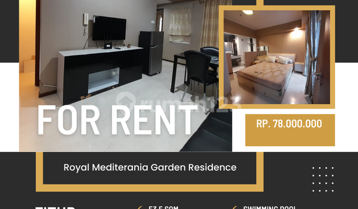 Apartment Royal Mediterania Mewah Termurah Last Unit Bisa Nego