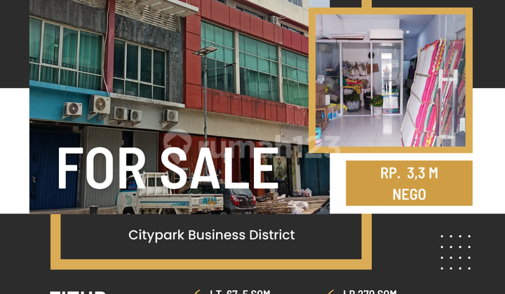 Ruko Office Dan Tinggal di Cengkareng Citypark Business District Ruko Office Dan Tinggal di Cengkareng Citypark Business District