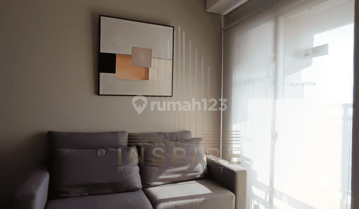 Apartemen 1BR Cosmo Terrace Furnished, Sewa Murah Rp 7 Juta  1