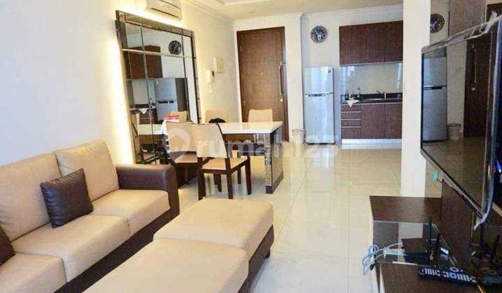 SEWA APARTEMEN DENPASAR RESIDENCE TYPE 2 R FULL FURNISH SIAP HUNI JAKARTA SEATAN TERMURAH  2