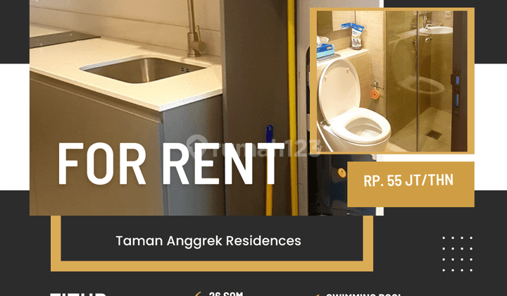 Disewakan Apartemen Tares Studio Furnish Jakarta Barat  1