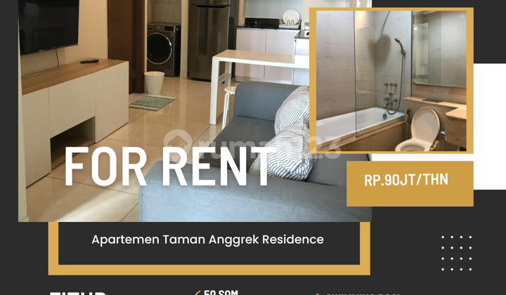 Sewa Apartemen tares 1br condo view pool bagus bangettttt jakarta barat 2