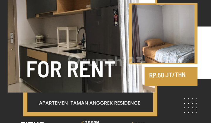 LOWEST RENT FOR STUDIO APARTMENT FROM WEST JAKARTA FULLY FURNISHED READY TO OCCUPY STRATEGIC LOCATION NEAR 4 MALLS CONTACT HUBLIFE CP AND NEOSOHO