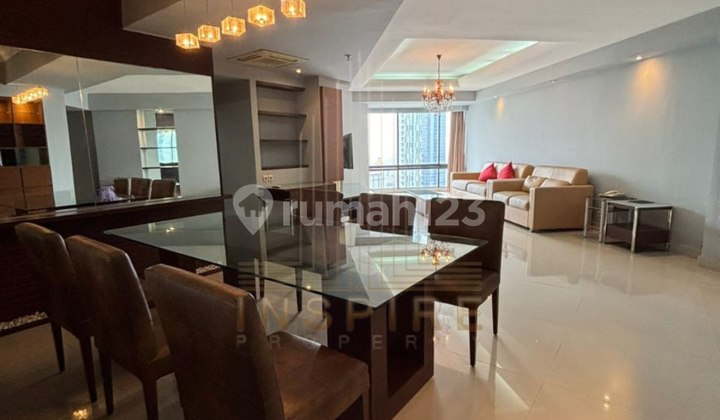 SEWA APARTEMEN KONDOMINIUM TA TYPE 3BR FULL FURNISH SIAP HUNI JAKARTA BARAT STRATEGIS DEKAT 4 MALL 