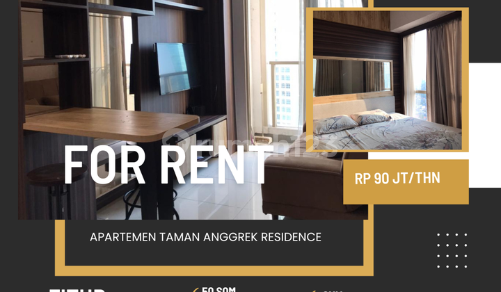 SEWA APARTEMEN TAMAN ANGGREK RESIDENCE TYPE 2BR FULL FURNISH SIAP HUNI JAKARTA BARAT STRATEGIS SEWA APARTEMEN TAMAN ANGGREK RESIDENCE TYPE 2BR FULL FURNISH SIAP HUNI JAKARTA BARAT STRATEGIS