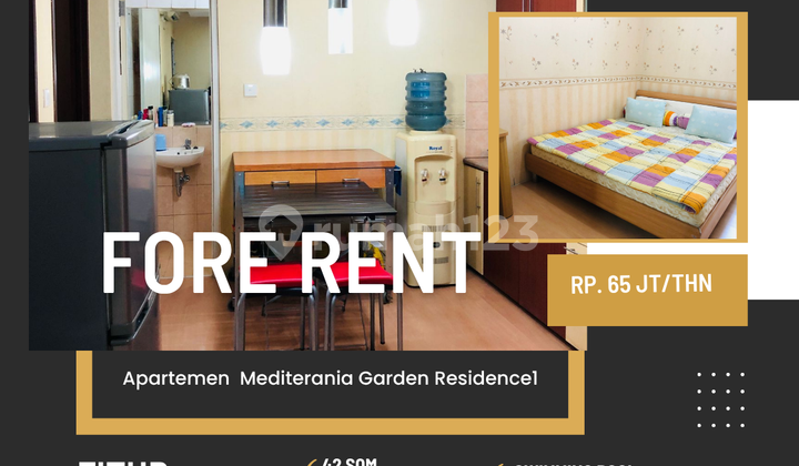 rent meditation apartment 1 2br fully furnished ready to occupy west jakarta rent meditation apartment 1 2br fully furnished ready to occupy west jakarta