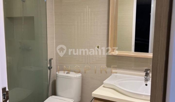 Rent Luxury Minimalist 2BR Condo Apartment Cheapest Above Mall in West Jakarta